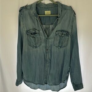 American eagle soft jean jacket